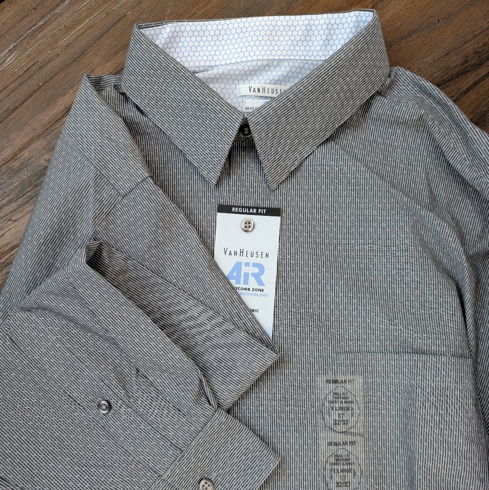 Van Heusen Men's Gray Shirt